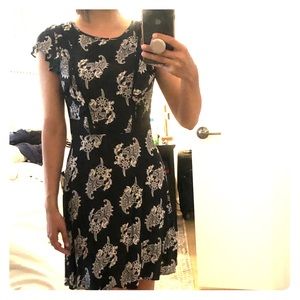 Black dress with detailing